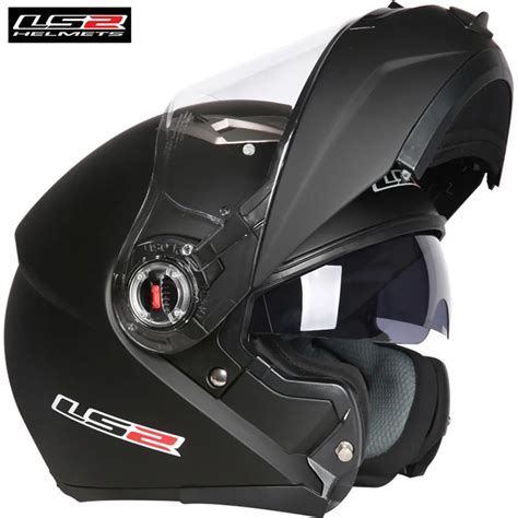 LS2 FF370 Flip up Motorcycle Helmet Modular Cascos Moto Casques Dual Visors Capacete ls2 Helmets ...