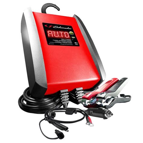 Schumacher Fully Automatic Battery Charger - 6A 12V