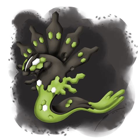 Zygarde ( 50% forme ) by DarkraiLady on DeviantArt