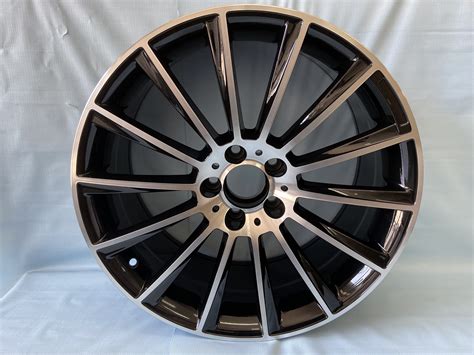 20" Black Multispoke AMG Style Rims Wheels Fits Mercedes Benz S450 S500 S550 - Walmart.com