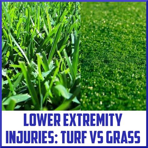 Lower Extremity Injuries on Grass vs. Turf - Sports Medicine Review