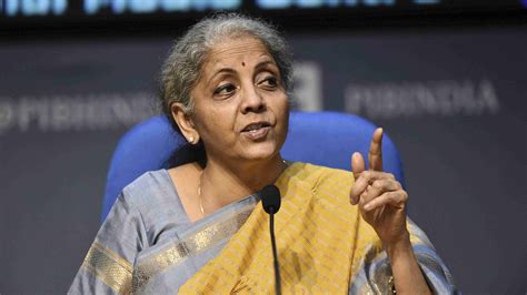 Nirmala Sitharaman - The finance minister is unlikely to be the target of condescension any ...