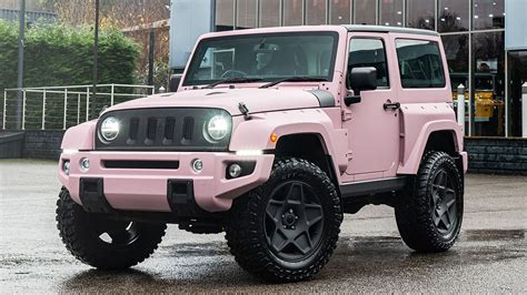 Custom Pink 2014 Jeep Wrangler For Sale With Nearly $64,000 Price Tag