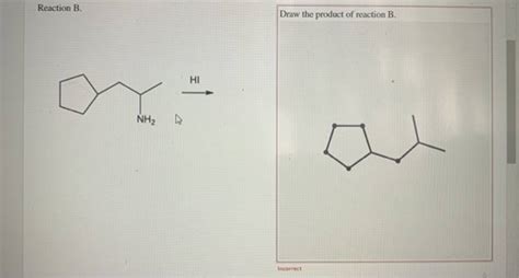 (Solved) - Draw The Ammonium Salt Formed In Each Reaction. Reaction A ...