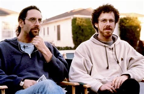 Joel and Ethan Coen while filming The Big Lebowski (1998) | Coen brothers, The big lebowski ...