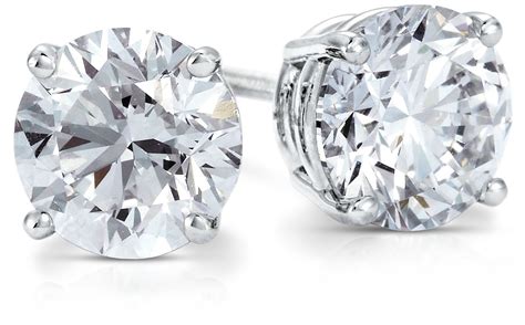 Diamond Earrings in 18k White Gold (2 ct. tw.) | Blue Nile