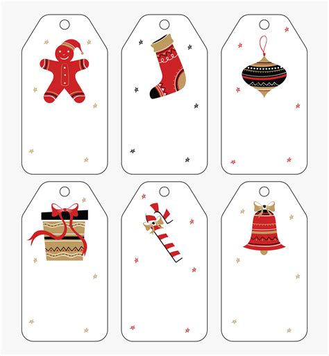 Free Christmas Gift Tag Templates Editable Printable - Christmas Tag ...