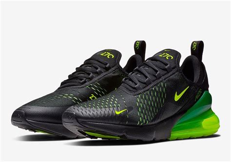 The Nike Air Max 270 Brings The Slime With A Black And Volt Colorway