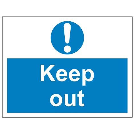 Keep Out Sign Printable