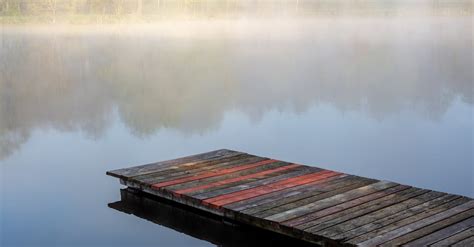 Brown Wooden Boardwalk on Lake · Free Stock Photo