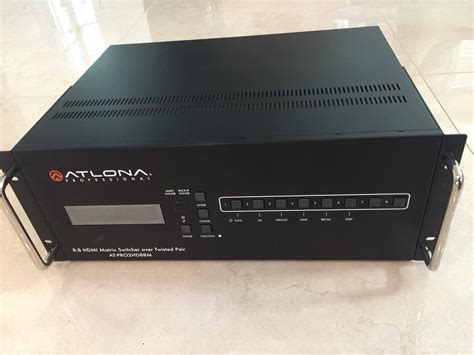 Atlona Technologies AT-PRO2HD88M 8x8 HDMI Matrix Switch 1.4 with CAT5/6 ...