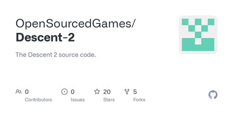 GitHub - OpenSourcedGames/Descent-2: The Descent 2 source code.