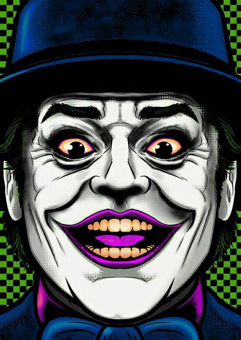 JACK NICHOLSON'S JOKER | Dc comics art, Comic art, Comics universe