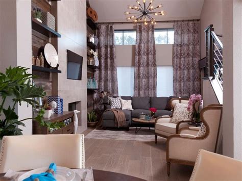 Jasmine Roth's House Reveal | Rock The Block | HGTV | Living room renovation, Room renovation, Home