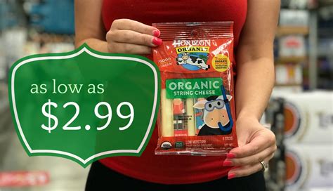 Horizon Organic Cheese String Cheese as low as $2.99 at Kroger! | Kroger Krazy