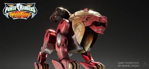 ArtStation - Red Lion Zord - Power Rangers Wild Force