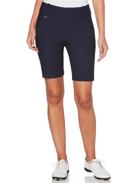 Womens Plus 19" Tech Stretch Solid Short - Callaway | Callaway apparel, Golf shorts women, Golf ...