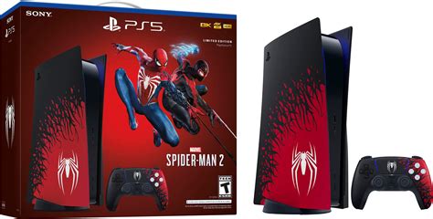 Best Buy: Sony PlayStation 5 Console – Marvel’s Spider-Man 2 Limited ...