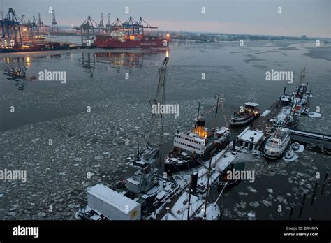 Container ship hhla container terminal hi-res stock photography and ...