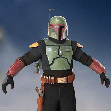 The Book of Boba Fett Full Accurate Wearable Armor with Jetpack 3D ...