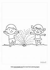 Sprinkler Coloring Coloring Pages sketch template