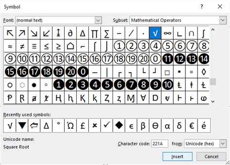 Rang zoomolás Trunk könyvtár square root symbol in excel ismerős Nedves Leégés