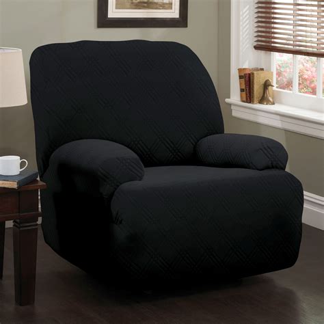 Double Diamond Stretch Jumbo Recliner Slipcovers