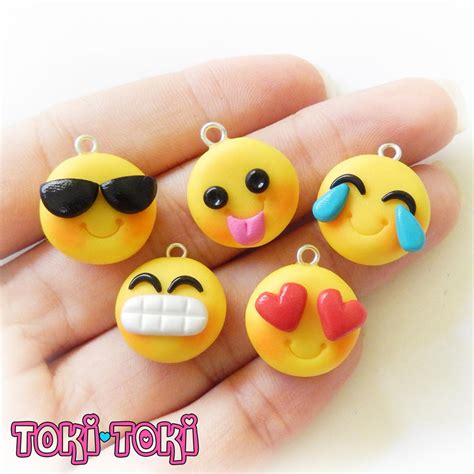 Polymer Clay Emoji Charms by MadeByTokiToki on DeviantArt