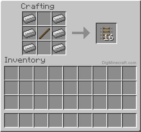 Rail Crafting Recipe