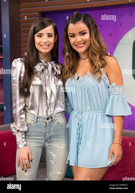 Miami, Florida - June 30: Sofia Carson and Clarissa Molina are seen on ...