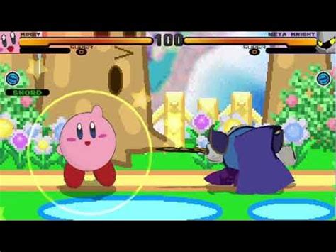 Mugen: (Kirby) (Me) | (MetaKnight) - YouTube