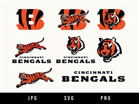 Cincinnati Bengals Logo Instant Download SVG PNG JPG | Etsy