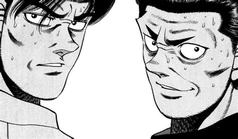 Hajime no Ippo - Kimura Tatsuya and Aoki Masaru | Espiritu de lucha, Espiritus, Lucha