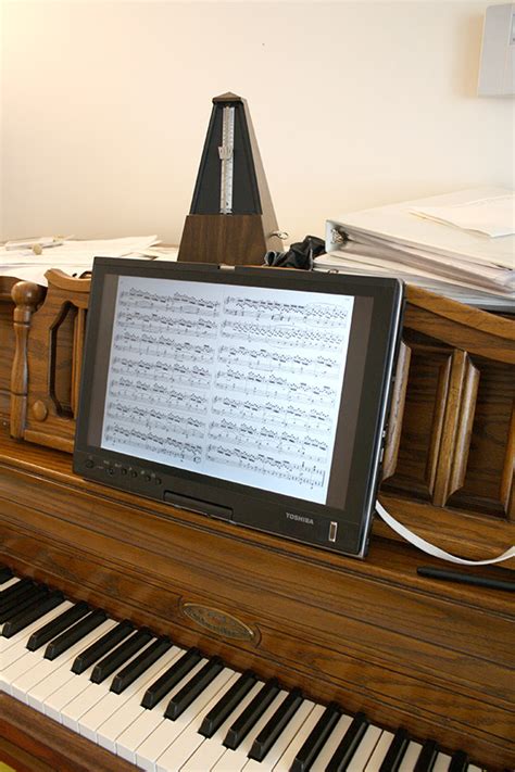 Ideas for digital sheet music displays? - Piano World Piano & Digital ...