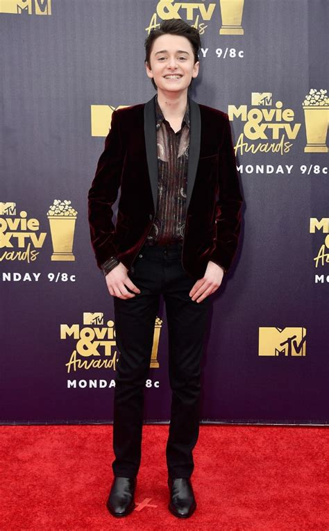 Noah Schnapp from MTV Movie & TV Awards 2018: Red Carpet Fashion | E! News