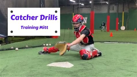 Baseball Catcher | Training mitt drills for baseball catcher - YouTube