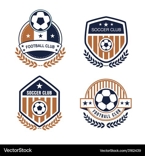 Logo Football Vector Clipart