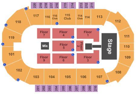 Showare Center Tickets and Showare Center Seating Chart - Buy Showare ...