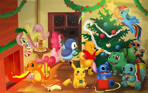 Pokemon Christmas Wallpapers - Wallpaper Cave