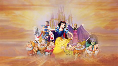 Snow White and the Seven Dwarfs Wallpaper by Thekingblader995 on DeviantArt