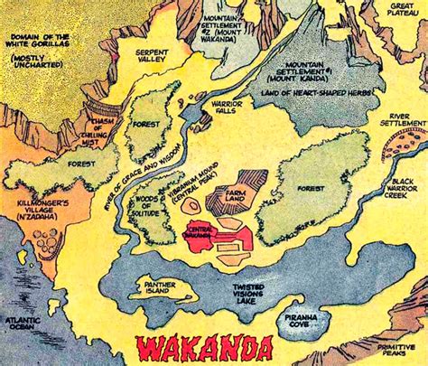 Black Panther Discussion and Appreciation: TNC Provides a New Map of Wakanda