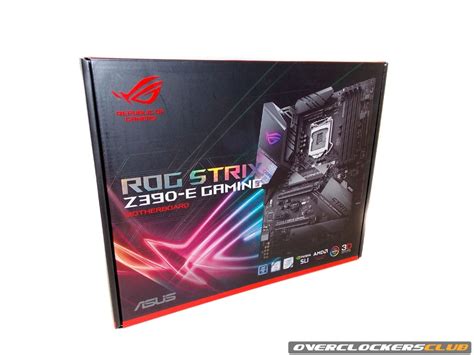 ASUS ROG STRIX Z390-E Gaming - Overclockers Club