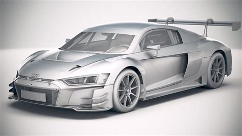 Audi R8 LMS GT3 2020 3D model | CGTrader