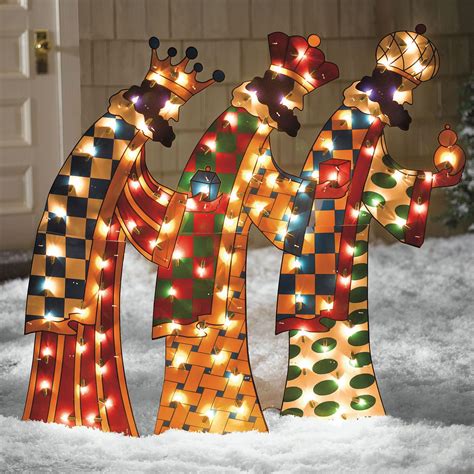 Three Wise Men Glow Day And Night | Christmas | Brylanehome | Christmas ...