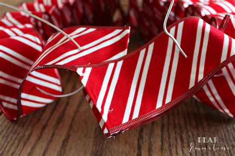 December 7: Ribbon Candy Wreath