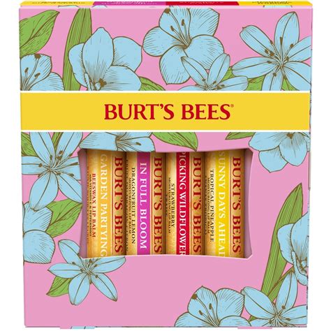 Burt's Bees In Full Bloom Assorted Lip Balm Gift Set | BIG W