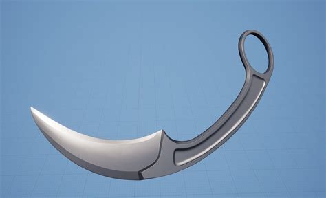 Knife Karambit 3D model 3D printable | CGTrader