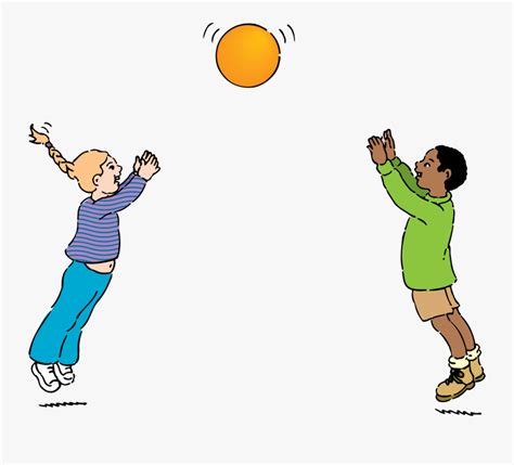 Throw And Catch A Ball , Free Transparent Clipart - ClipartKey