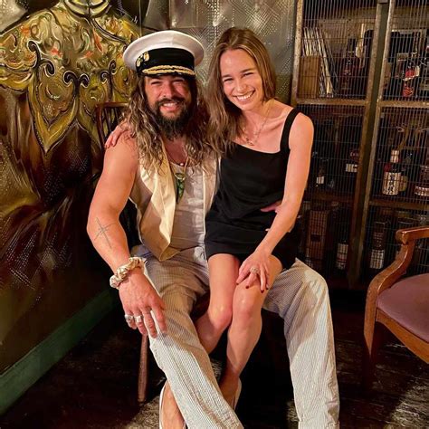 Jason Momoa and Emilia Clarke's Sweetest Friendship Photos