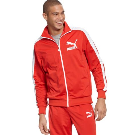 Lyst - Puma Heroes T7 Track Jacket in Red for Men